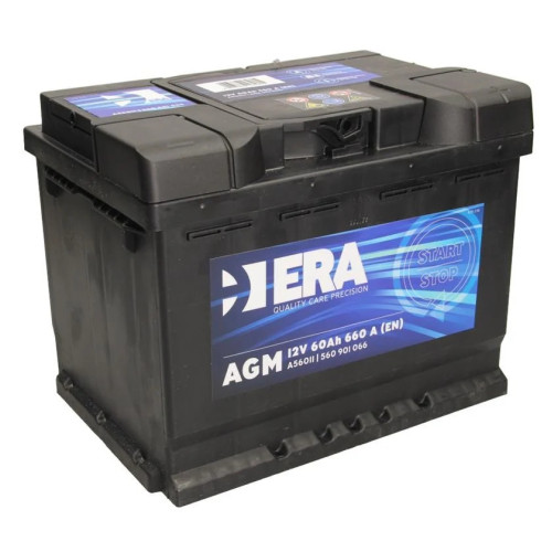 Акумулятор Era AGM 12В 60Аг 660А R+ (A56011)