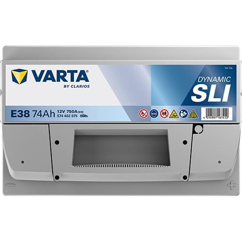 Акумулятор Varta Dynamic SLI 12В 74Аг 750А R+ (574402075)