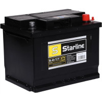 Акумулятор Starline 12В 56А·год 480А R+ (BA SL 55P)