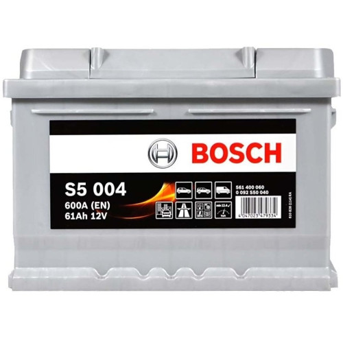 Акумулятор Bosch S5 12В 61А·год 600А R+ (0 092 S50 040)