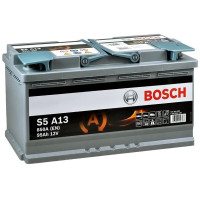 Акумулятор Bosch S5 AGM 12В 95А·год 850А R+ (0 092 S5A 130)