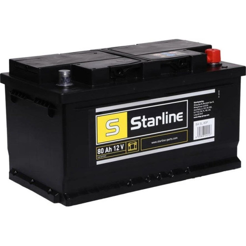 Акумулятор Starline 12В 80А·год 740А R+ (BA SL 80P)