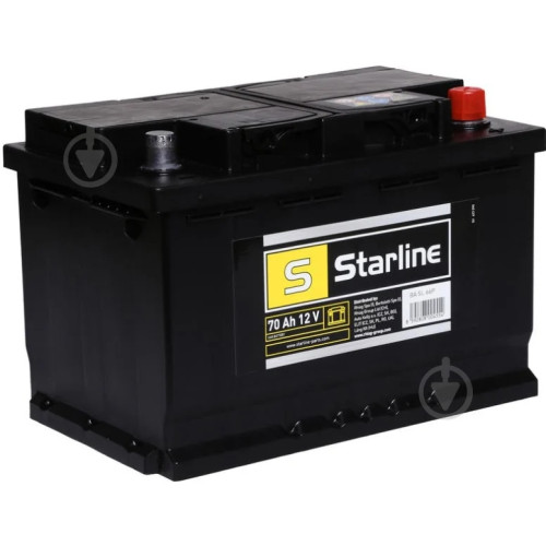 Акумулятор Starline 12В 70А·год 640A R+ (BA SL 66P)