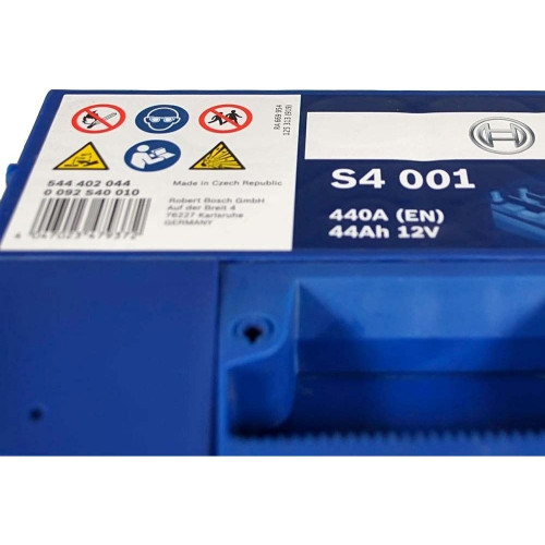 Акумулятор Bosch S4 12В 44А·год 440А R+ (0 092 S40 010)