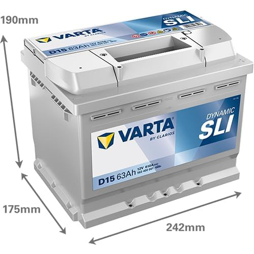 Акумулятор Varta Dynamic SLI 12В 63Аг 610А R+ (563400061)