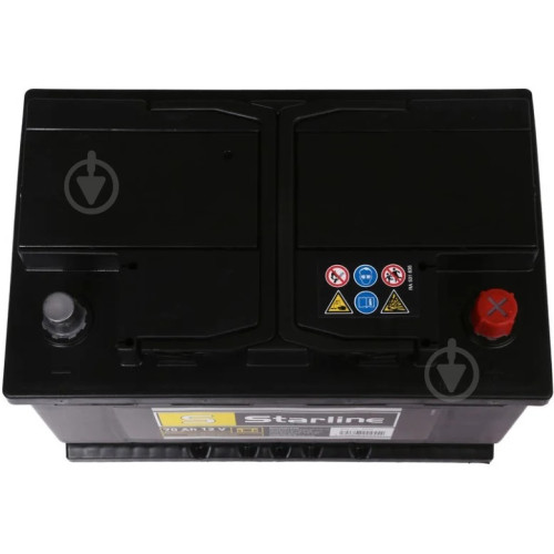 Акумулятор Starline 12В 70А·год 640A R+ (BA SL 66P)