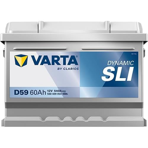 Акумулятор Varta Dynamic SLI 12В 60Аг 540А R+ (560409054)