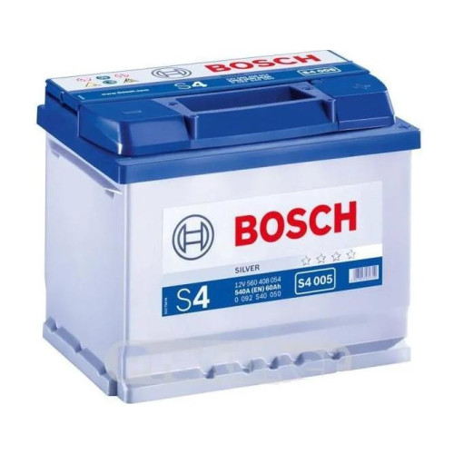 Акумулятор Bosch S4 12В 60А·год 540А R+ (0 092 S40 050)
