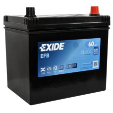 Акумулятор Exide Start-Stop 12В 60А·год 520А R+ (EL604)