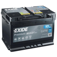 Акумулятор Exide Premium 12В 77А·год 760А R+ (EA770)