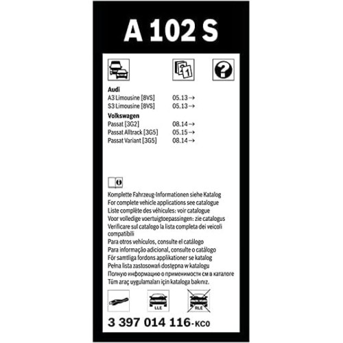 Склоочисник BOSCH Aerotwin безкаркасний комплект 650/475мм (3 397 014 116)