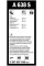Склоочисник BOSCH Aerotwin безкаркасний комплект 650/530мм (3 397 007 638)
