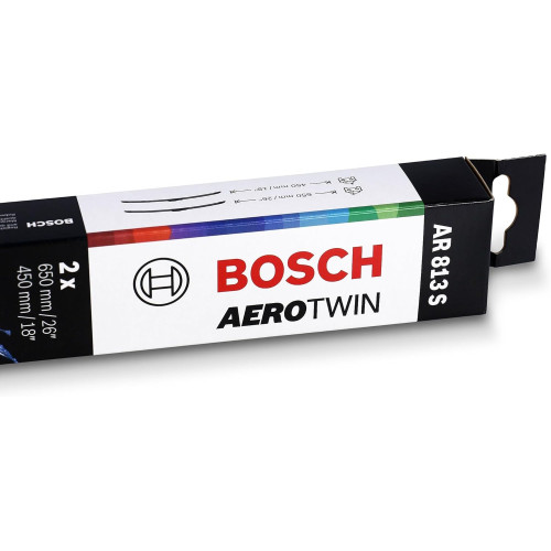 Склоочисник BOSCH Aerotwin безкаркасний комплект 600/450мм (3 397 118 912)