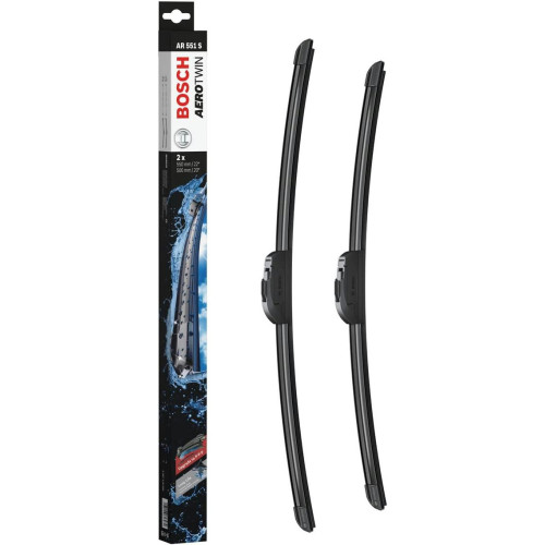 Склоочисник BOSCH Aerotwin безкаркасний комплект 550/500мм (3 397 118 905)