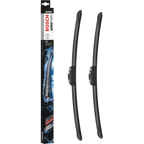 Склоочисник BOSCH Aerotwin безкаркасний комплект 550/530мм (3 397 118 906 )