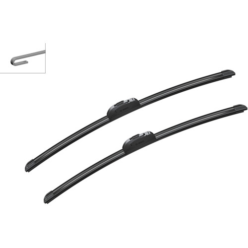 Склоочисник BOSCH Aerotwin безкаркасний комплект 550/530мм (3 397 118 906 )