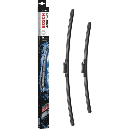 Склоочисник BOSCH Aerotwin безкаркасний комплект 600/475мм (3 397 007 620)