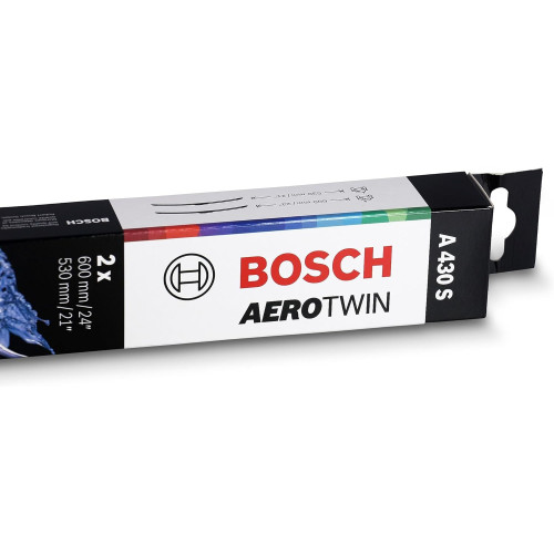 Склоочисник BOSCH Aerotwin безкаркасний комплект 600/530мм (3 397 007 430)