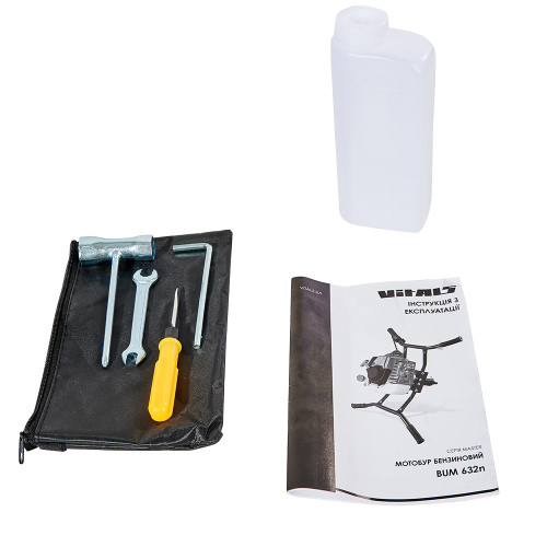 Бур для ґрунту бензиновий Vitals Master BUM 632n 2.2кВт/3.0к.с. 63см3 3Нм 1000об/хв 1.2л 40см 9.5 кг