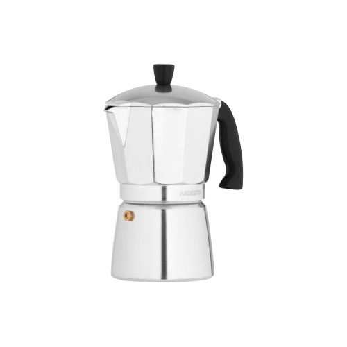 Гейзерна кавоварка ARDESTO Gemini Cremona, 0.24л, 6 чашок, алюміній