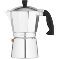 Гейзерна кавоварка ARDESTO Gemini Cremona, 0.24л, 6 чашок, алюміній