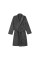 Халат чоловічий ARDESTO Stripe, розмір M/L, 100% поліестер, сірий