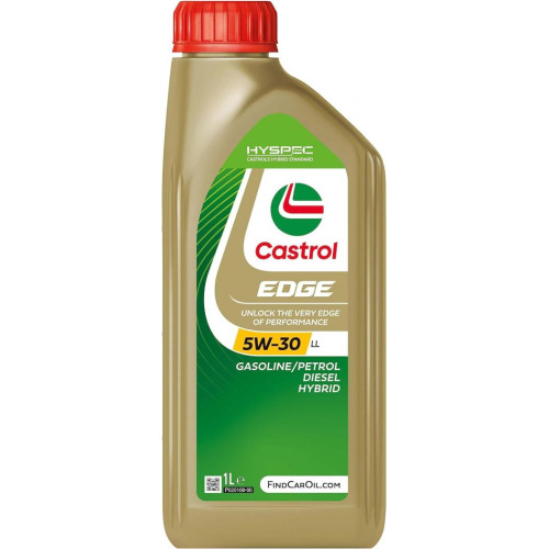 Олива моторна Castrol Edge LL 5W-30 1л (EDGE 5W-30/1) (15665F)