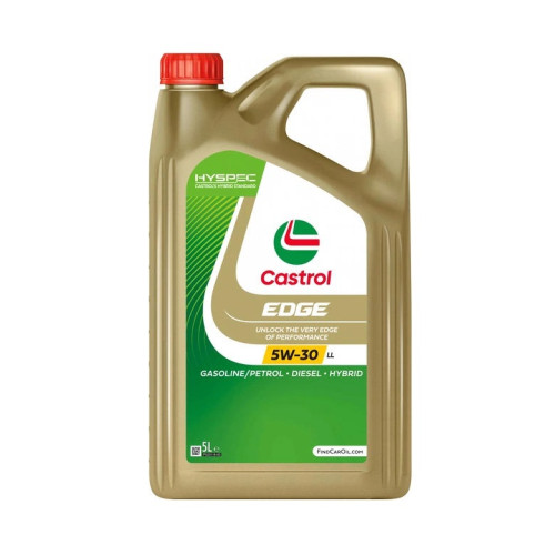 Олива моторна Castrol Edge LL 5W-30 5л (EDGE 5W-30/5) (15F7E7)