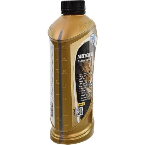 Олива моторна MPM Premium Synthetic 5W-40 1л (05001)