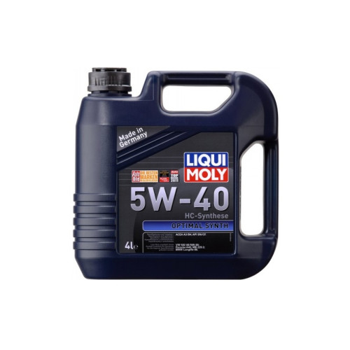 Олива моторна Liqui Moly Optimal Synth 5W-40 4л (LIM3926)