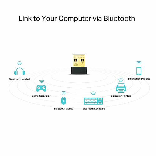 Адаптер WiFi TP-LINK Archer T2UB nano AC600, USB, BT4.2