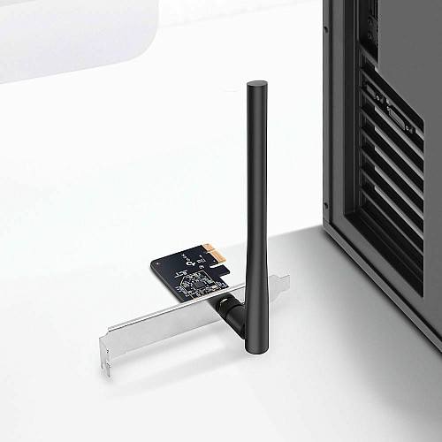 Адаптер WiFi TP-LINK Archer T2E AC600, PCI-Express x1