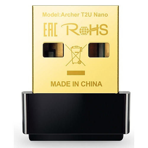 Адаптер WiFi TP-LINK Archer T2U nano AC600, USB