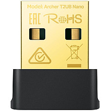 Адаптер WiFi TP-LINK Archer T2UB nano AC600, USB, BT4.2