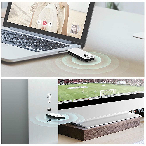 Адаптер WiFi TP-LINK TL-WN821N N300, USB