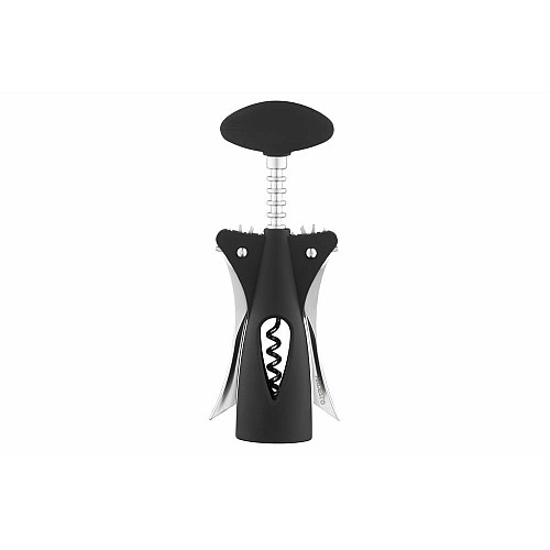 Штопор ARDESTO Black Mars, 19.5см, цинковий сплав, пластик, чорний