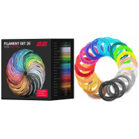 Картридж 2E для 3D ручки PLA, 1.75мм, 20шт, мікс 5м