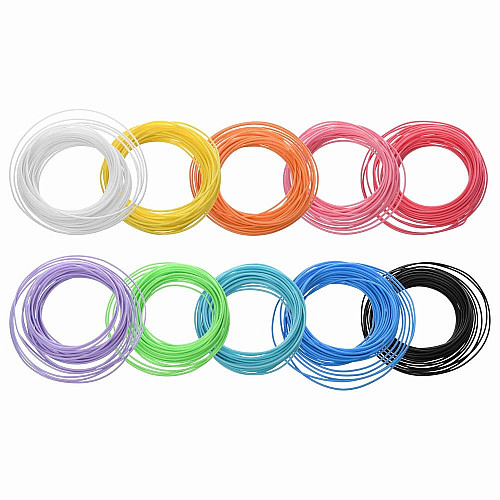 Картридж 2E для 3D ручки PCL, 1.75мм, 10шт, микс