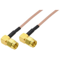 Антенний кабель 4Hawks RP-SMA to RP-SMA cable, R/A, black, H155, 5м, 1 шт