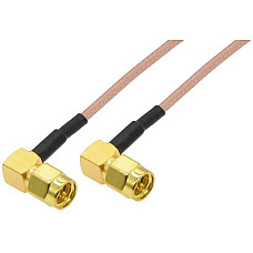 Антенний кабель 4Hawks RP-SMA to RP-SMA cable, R/A, black, H155, 10м, 1 шт