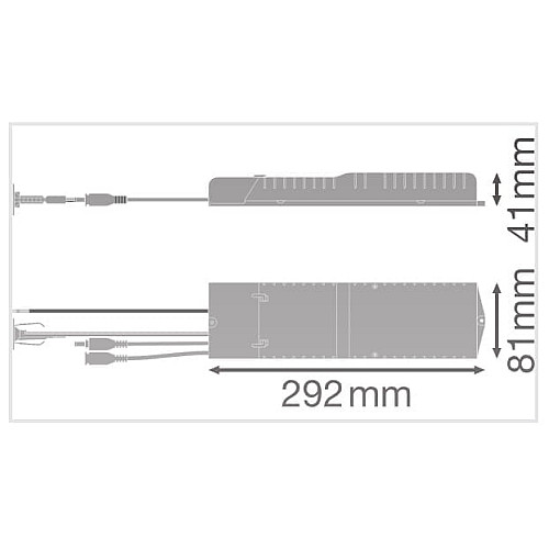 Аварийный блок питания для светильника Osram EM CONV BOX 105V 3W LI AT (3 часа работы)