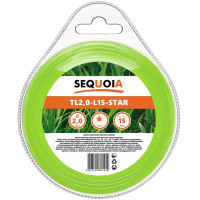 Ліска косильна SEQUOIA 2.0мм 15м зірка