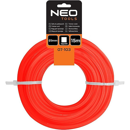 Ліска косильна Neo Tools 3мм 15м