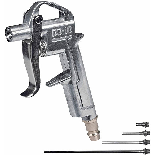 Пистолет продувной Einhell с насадками 20/50/95/220мм, 8бар, 4шт, 0.2кг