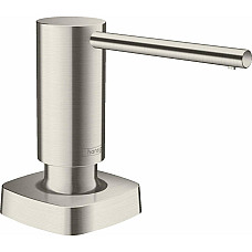 Дозатор для мийних засобів Hansgrohe A71, 500мл, сталевий