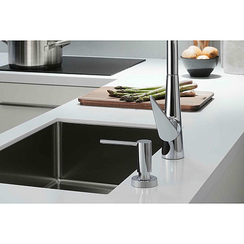 Дозатор для мийних засобів Hansgrohe A51, 500мл, сталевий
