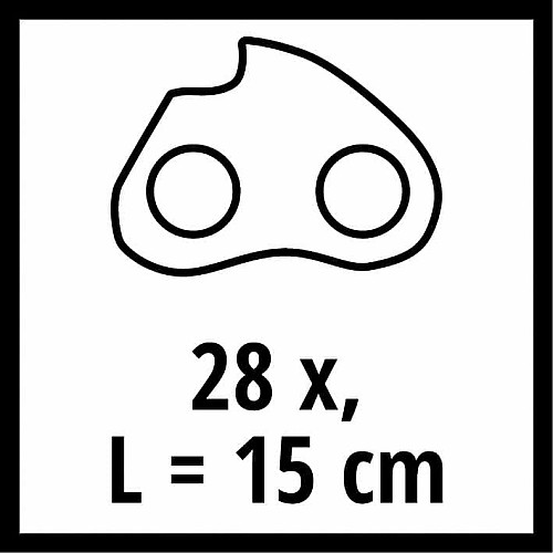 Цепь для пилы Einhell 15см 1.0мм 3/10