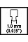 Цепь для пилы Einhell 15см 1.0мм 3/10