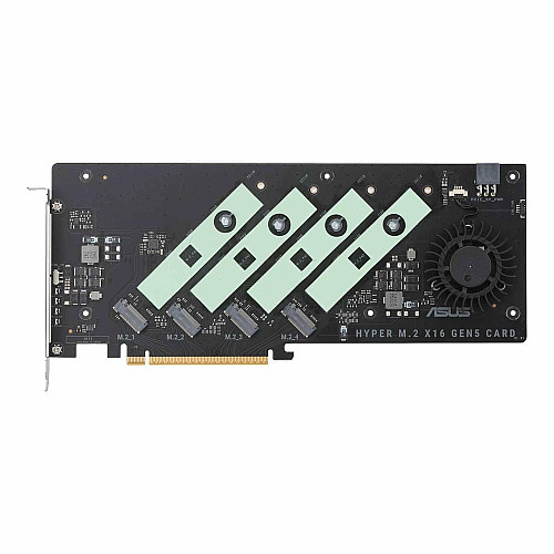 Плата адаптер PCIe ASUS Hyper M.2 X16 PCIe 5.0 Expansion Card GEN 5