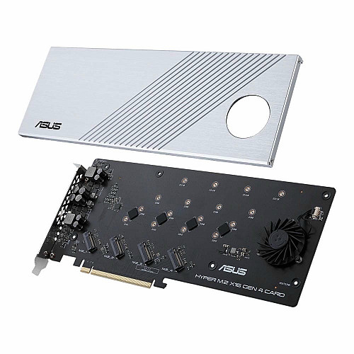 Плата-адаптер PCIe ASUS Hyper M.2 X16 PCIe 4.0/3.0 X4 Expansion Card GEN 4